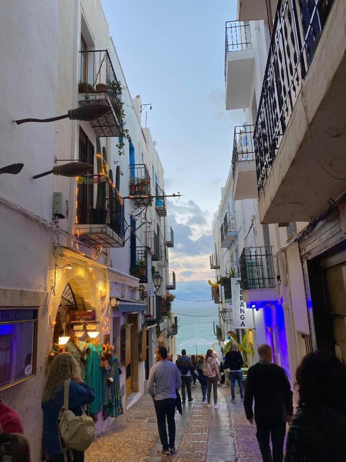 Apartamento Adosado con fantásticas vistas al mar y piscina. Peñíscola Exterior foto